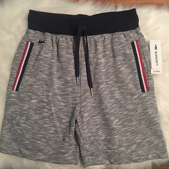 lacoste sleep shorts